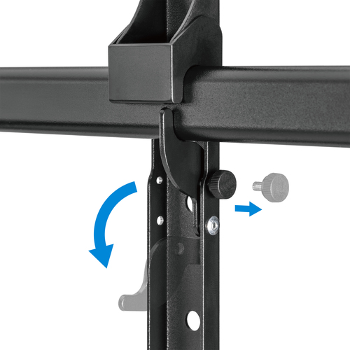 Manhattan Soporte de pared para TV/monitores (Articulado), pantallas 37"–120", Compatibilidad VESA: de 200x200 a 900x600 mm (verifique las dimensiones de los cuatro orificios de montaje traseros), carga máxima 120 kg, negro imagen 9