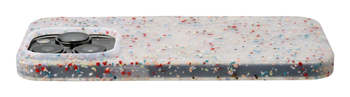 Cellularline Sensation Dots - iPhone 14 Pro Semi-transparent soft-touch silicone case with speckled effect – image 3