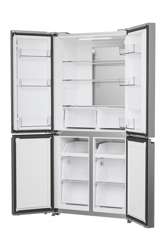 Hoover HHCR3818EWPL Total No Frost Multi-door American Fridge Freezer - Inox - E Rated, Stainless Steel - image 6