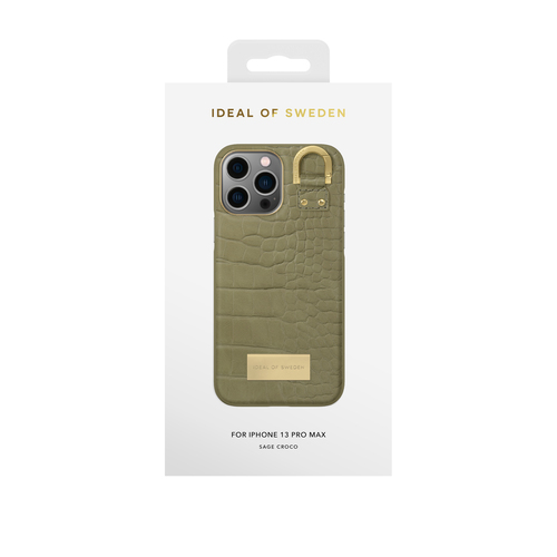 iDeal of Sweden Atelier Case iPhone 12PM/13PM Sage Croco – image 3