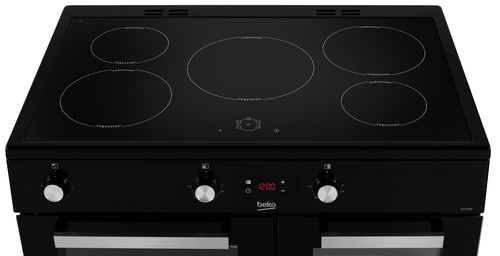 Beko KDVI90K 90cm Double Oven Range Cooker with 5 Zone Induction Hob – image 3