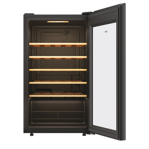 Haier Wine Bank 50 Series 3 HWS34GGH1K Compressor wine cooler Freestanding Black 21 bottle(s) – image 3