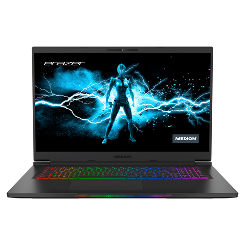 ERAZER Beast X25 MD62475 NL AMD Ryzen™ 7 5800H Ноутбук 43,9 cm (17.3") 32 GB DDR4-SDRAM 1 TB Твердотельный накопитель (SSD) NVIDIA GeForce RTX 3070 Windows 11 Home Черный QWERTY