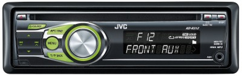 JVC KD-R312E car media receiver Black
