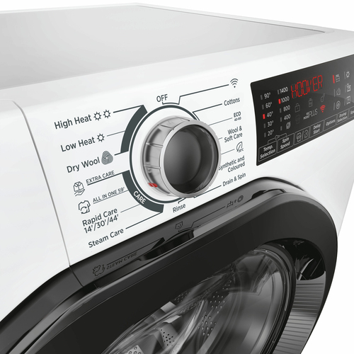 Hoover H-Wash&Dry 350 H3DPS41066TAMB80 Wifi Connected 10Kg/6Kg Washer Dryer with 1400 rpm - White - D Rated [Wash&Dry], A Rated [Wash Only], White - image 5