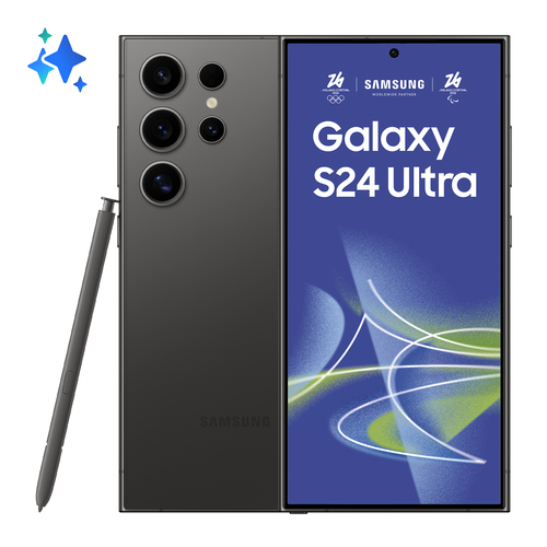 Samsung Galaxy S24 Ultra 17,3 cm (6.8") Две SIM-карты 5G USB Type-C 12 GB 256 GB 5000 mAh Черный, Титановый