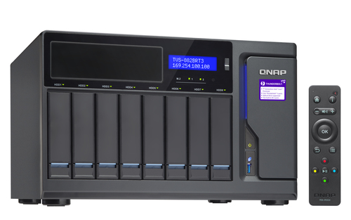 QNAP TVS-882BRT3 NAS Tower Intel® Core™ i7 i7-7700 – image 2
