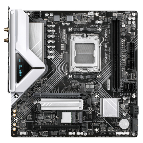 Gigabyte Eagle WiFi6 B840 AM5 Motherboard, Black - image 2