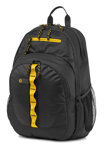 HP 15.6 Sport Black/Yellow Backpack