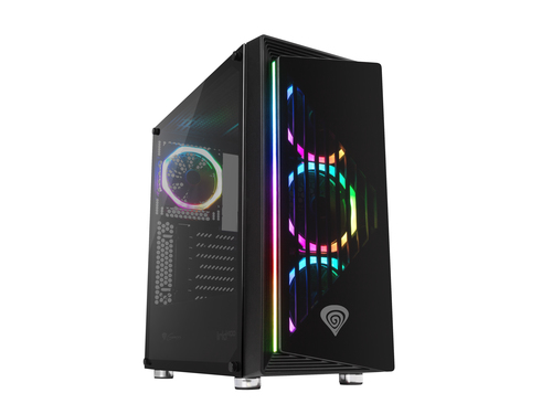 GENESIS Irid 400 RGB Midi Tower Черный