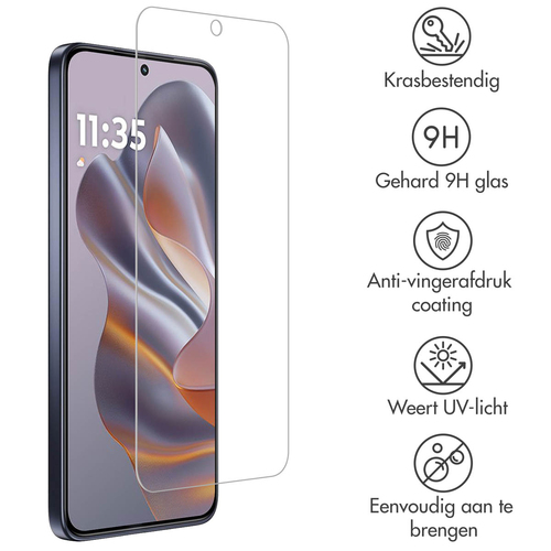 Accezz Gehard Glas Screenprotector Motorola ThinkPhone 25, afbeelding 2