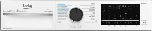 Beko B5DT59442W Was-droogcombinatie Wit, afbeelding 5