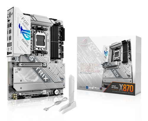 Asus Rog Strix X870-A Gaming Wifi Amd Ryzen DDR5 Motherboard - Socket AM5 - 90MB1IF0-M0EAY0 - image 1