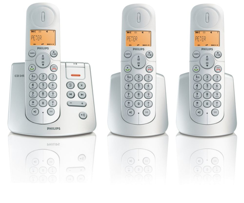 Philips CD2453S Cordless phone answer machine
