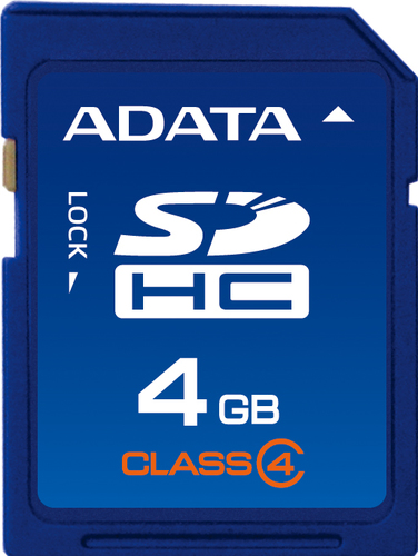 ADATA 4GB SDHC Card