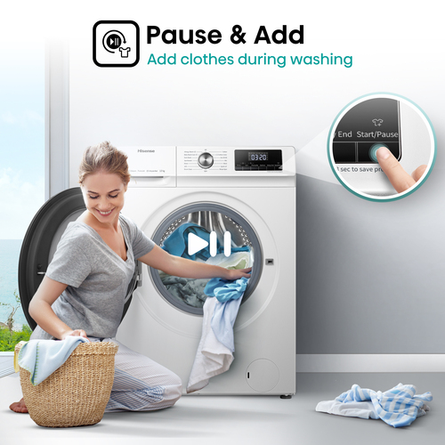 Hisense WFQA1214EVJM washing machine Front-load – image 5