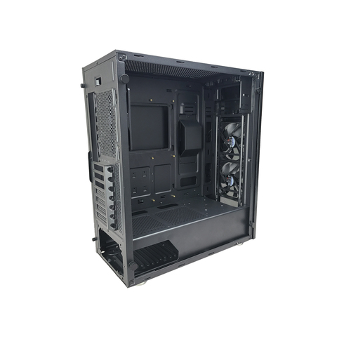 Zalman Z1 Plus ATX Mid Tower PC Case Pre-installed 2 x 120mm blue LED fan in front 1 – image 8