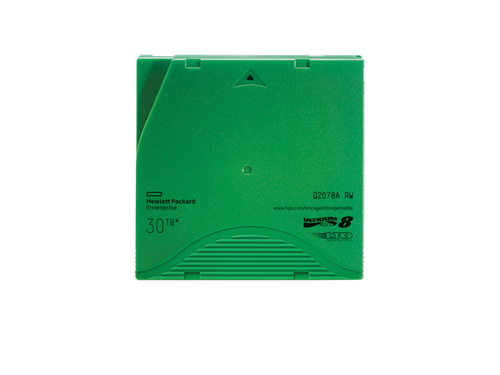 Hewlett Packard Enterprise !HPE LTO-8 30TB RW Data Cartridge Q2078A