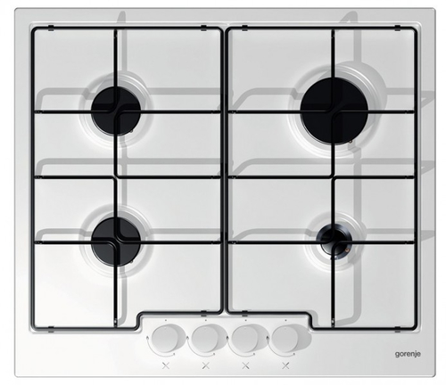 Gorenje G6N4ZBW hob White Built-in Gas 4 zone(s)