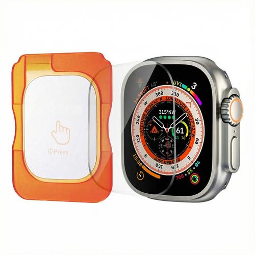 Accezz Gehard glas screenprotector met applicator Apple Watch Ultra (2) - 49 mm