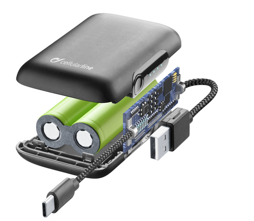Cellularline Power Bank IN-CABLE 5000 - USB-C – image 2