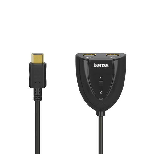 Hama 00205161 HDMI кабель HDMI Тип A (Стандарт) 2 x HDMI Type A (Standard) Черный