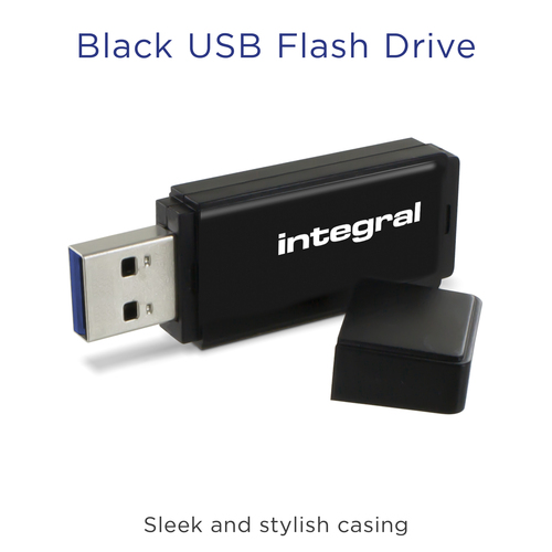 Integral 16GB USB2.0 DRIVE BLACK – image 3