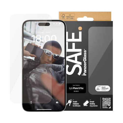 SAFE. by PanzerGlass - Schermbeschermer voor mobiele telefoon, afbeelding 2