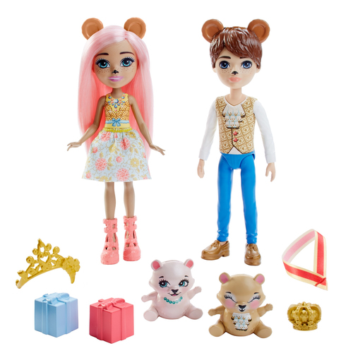 Enchantimals Braylee Bear & Bannon Bear