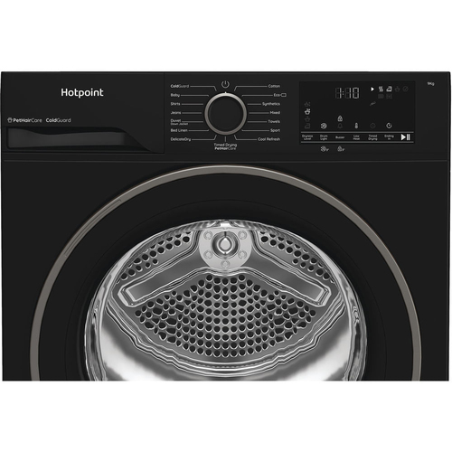 Hotpoint CHD93MBBUK 9kg Heat Pump Condenser Dryer in Black A Rated - image 5