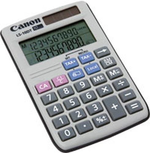 Canon LS-10DT calculator Grey