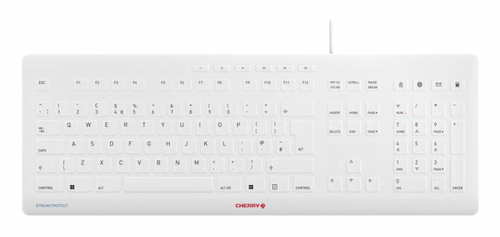 Contour Design JK-8502GB-0 клавиатура Универсальная USB QWERTY Британский английский Белый