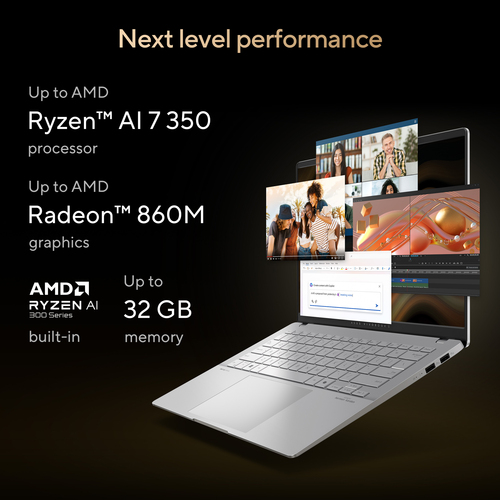 ASUS Vivobook S14 M5406KA-QD086WS Copilot+ PC AMD Ryzen™ AI 7 350 Laptop – image 9