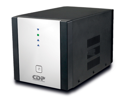CDP R-AVR3008 3000VA/1500W AVR, 8 Salidas, 525 julios, Sistema de retardo de encendido, Proteccion Coaxial, 120 Vac imagen 1