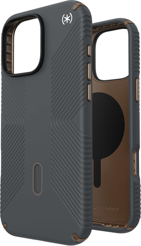 Speck Presidio2 Grip + ClickLock Apple iPhone 16 Pro Max Charcoal Grey - with Microban – image 4