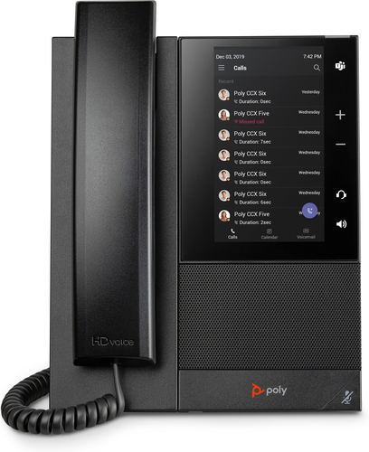 HP Poly CCX 500 MEDIA PHONE TEAMS POE NO HS - REFURB – image 5