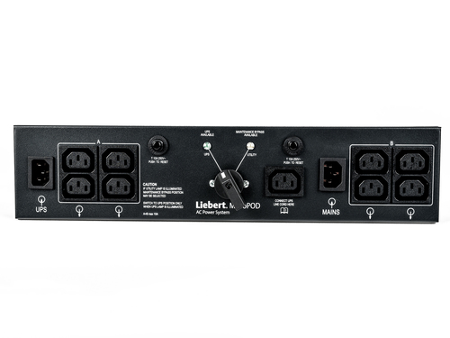 Vertiv Liebert MP2-210K power distribution unit (PDU) 4 AC outlet(s) 2U Black – image 3