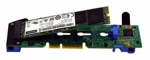 Accesorio ThinkSystem M 2 SATA/NVMe 2-Bay Enablement PCIe Adapter 4C57A85377 - 4C57A85377