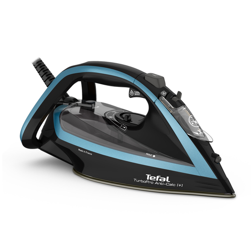 Tefal TurboPro FV5695 Паровой утюг Durilium AirGlide Autoclean soleplate 3000 W Черный, Синий