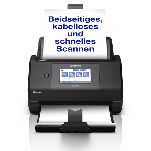 Product image: Epson WorkForce ES-590W Sheet-fed scanner 600 x 600 DPI A4 Black