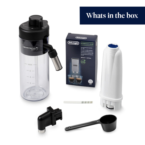 Delonghi Bean to Cup Automatic Coffee Machine, Magnifica Plus in Black Black - image 6