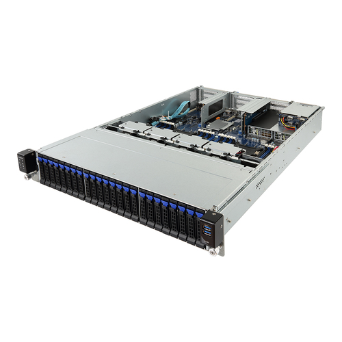 GIGABYTE R281-2O0 Intel® C621 LGA 3647 (Socket P) Rack (2U) Black, Grey