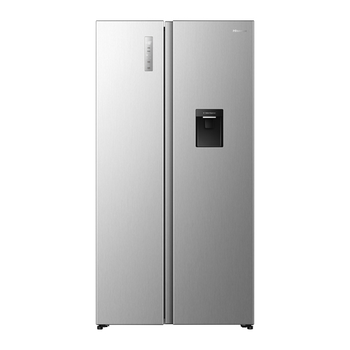 Hisense RS3P558NMID PureFlat American Side-By-Side Fridge Freezer - D Rated - Stainless