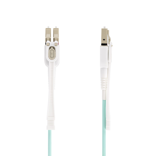 StarTech.com 5m (15ft) LC to LC (UPC) OM4 Multimode Fiber Optic Cable wPush Pull Tabs, 50125µm, 100G Networks, Bend Insensitive, Low Insertion Loss -, afbeelding 2