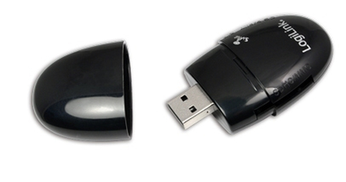 LogiLink CR0031 card reader USB 2.0 Black
