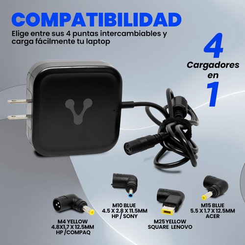 Cargador Universal  VORAGO AU-405