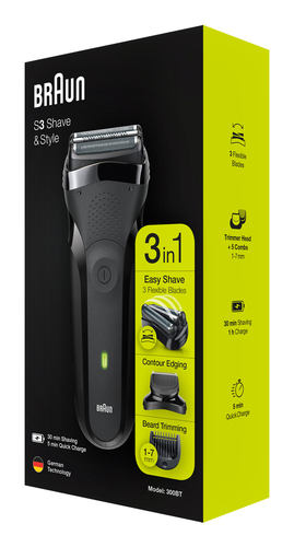 Braun Series 3 300BT Grijs – Foto 4 van 4
