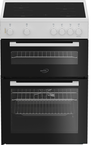 Zenith ZET605W 60cm Single Oven Electric Cooker