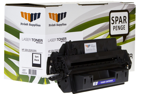 MM Black Laser Toner - HP 10A (Q2610A) - For HP LaserJet