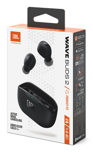 JBL Wave Buds 2 Zwart – Foto 10 van 10